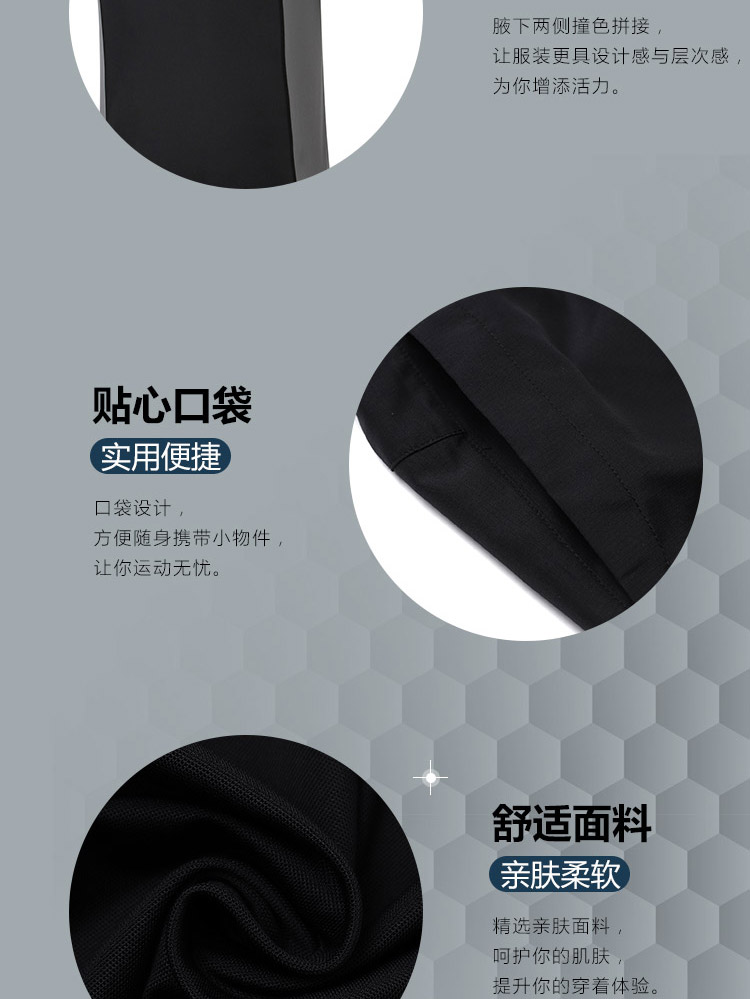 Xuân 2019 sản phẩm mới Li Ning phù hợp với đào tạo toàn diện quần short thể thao nam tay ngắn màu quần short cổ tròn mặc giản dị - Thể thao sau quần thể thao nam