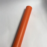 Матовый оранжевый 0,5*1 метр