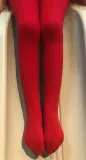 Calzedonia Girl Big Red Cantyhose Cantyhose китайские красные чулки хлопковые линии кашемирные чулки