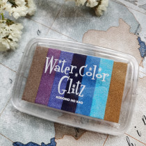 Japanese KODOMO NO KAO Water color childrens face flash colorful printing table rubber stamp hand account