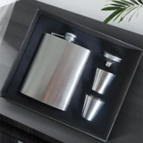 Портативная карманная фляжка из нержавеющей стали, Россия, объем 304, увеличенная толщина