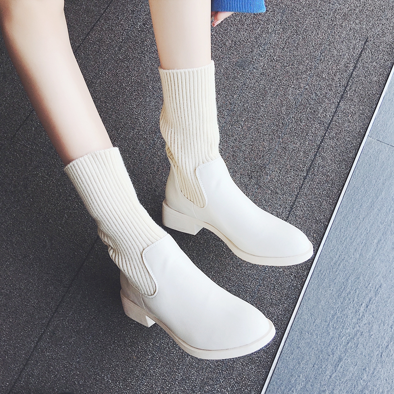 Bottes mi-saison femme       en Caoutchouc - Ref 3251373 Image 1