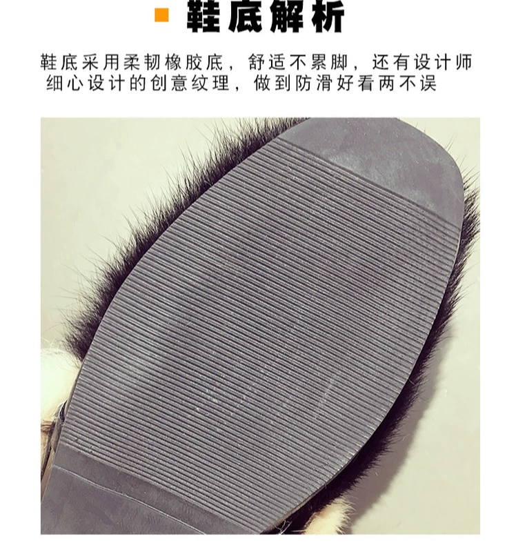 Dép nửa quai nữ mùa hè 2018 phiên bản Hàn Quốc mới của Baotou đế bệt đế bệt mang giày Muller thời trang sandal cổ tích dép lưới