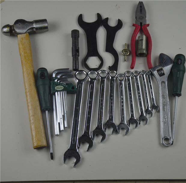 Sông Dương Tử 750 công cụ đặc biệt với các công cụ xe bên ba viên đạn Xunzi xe máy bảo trì và sửa chữa công cụ mua bộ đồ nghề sửa xe máy