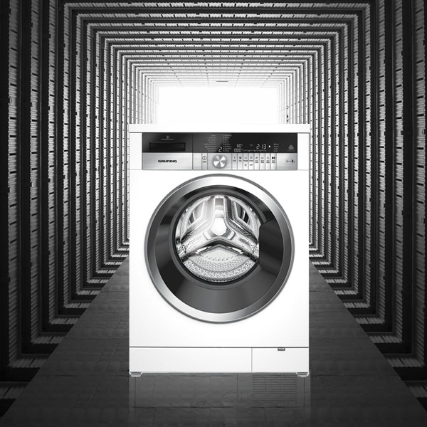 德国根德 GRUNDIG GWN4847 WBC滚筒式洗衣机  GWN4847WBC