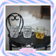 52dollhouse mini food play small cloth empty wine glass