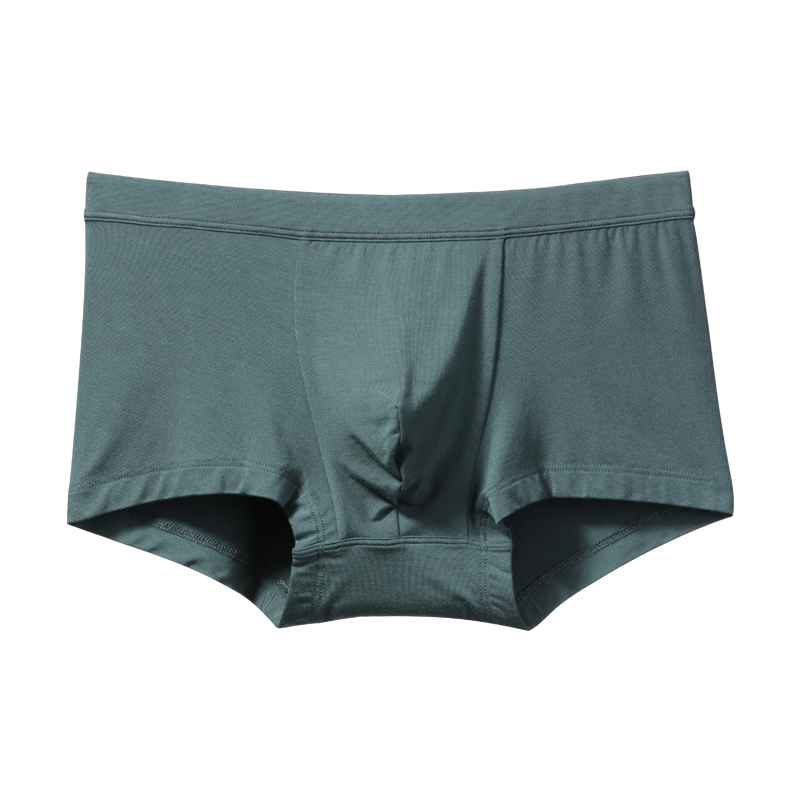 STW Mens Mordale Panties Mens phẳng quần Big Kích Youth thấp eo Breathable Sexy Bốn quần Corner Tide.