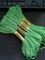 Cross-stitch patchwork ecological cotton thread grass green bud green hand embroidery thread embroidery thread thread number 913