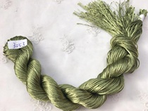 Cross-stitch six-strand bright silk thread number 3053 shiny velvet embroidery thread flat embroidery Shandong