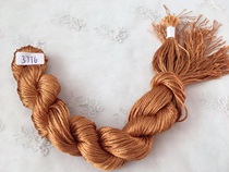 Cross stitch 6 strands of bright silk thread national standard 3776 light brown hand embroidery cross stitch wiring buy 2 get 1 free