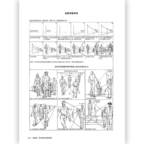 后浪 Подлинная бесплатная доставка Эндрю Лимиса Урок наброски 03 изображает двенадцать важных моментов человеческого тела