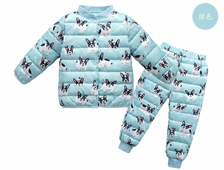 Trẻ em chống mùa mặc đồ lót trẻ em xuống đồ lót cotton cho bé trai và bé gái Áo khoác mùa đông cho bé quần áo trẻ em 10 tuổi