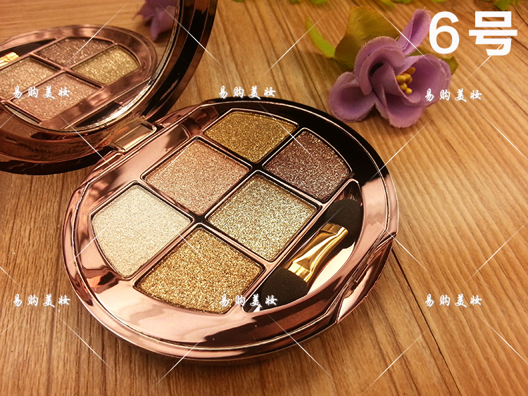 Cô gái được lâu dài chống mồ hôi 6-màu kim cương pearlescent bóng mắt nàng tiên cá Ji Dadi trang điểm khói khỏa thân trang điểm bí ngô màu sáng bóng 94.044 ₫