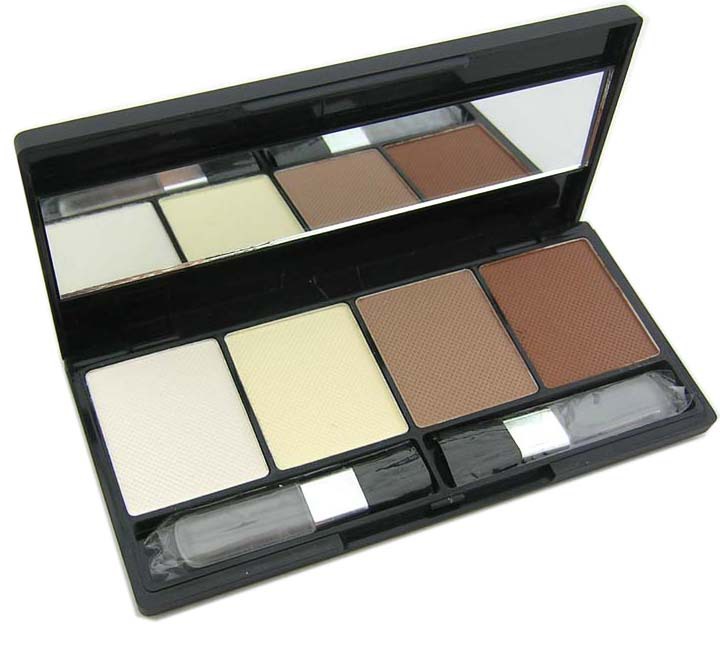 Xác thực bốn màu năng lực sửa chữa khuôn mặt bột bóng cao ánh sáng bóng mũi sửa chữa khuôn mặt bóng tối khuôn mặt sáng phấn bắt sáng mac