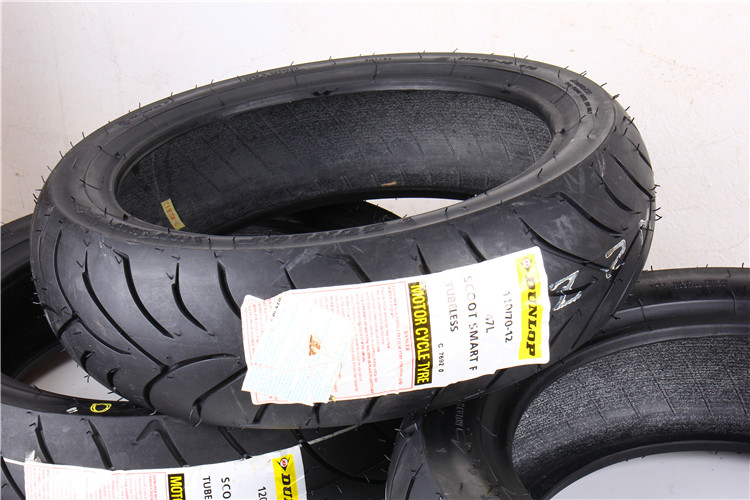 Lốp xe máy Dunlop 110/120/130/140/70/12 / 100-90-10 90-90-12 - Lốp xe máy lốp không săm xe máy