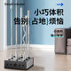 Commercial Large-Hole Barbell Storage Rack, Olympic Bar Storage Rack, Barbell Storage Rack with Inserts, Thickened, Weighted, and Stable
