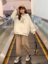 Japanese girls wear and clothing spring autumn 2022 new Korean version foreign air children Long sleeves CUHK Trendy Clothes Spring Clothing