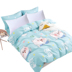Chăn bông hoạt hình 100% cotton học sinh trẻ em chăn bông siêu dễ thương heo con leng keng 1,5m chăn ga cao cấp Quilt Covers