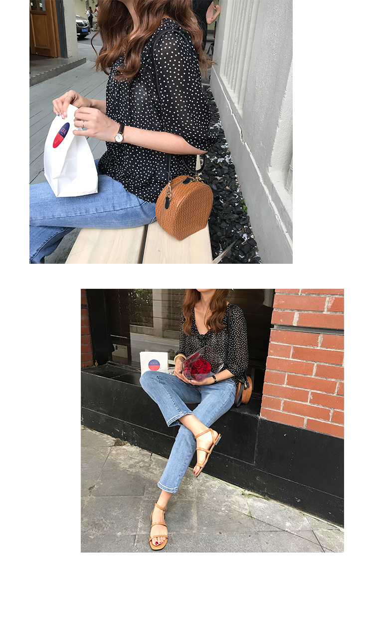 Xin Bang Bang quần jean tự chế retro cối xay gió trắng cũ thẳng quần mùa hè Harajuku hoang dã chín quần thủy triều đồ công sở nữ