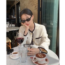 Celebrity Xiaoxiangfeng short jacket 2022 autumn and winter new high-end super-good-looking top spring and autumn early autumn niche