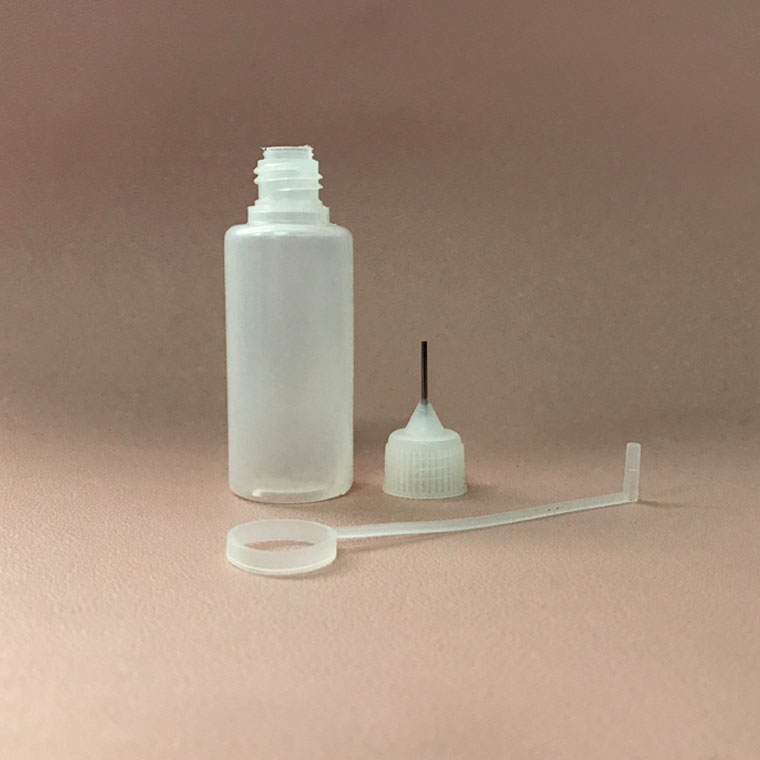 Dispensing bottle 20ml empty oil bottle sewing machine oil pot plastic oil drop bottle refueling bottle needle tip needle tube bottle