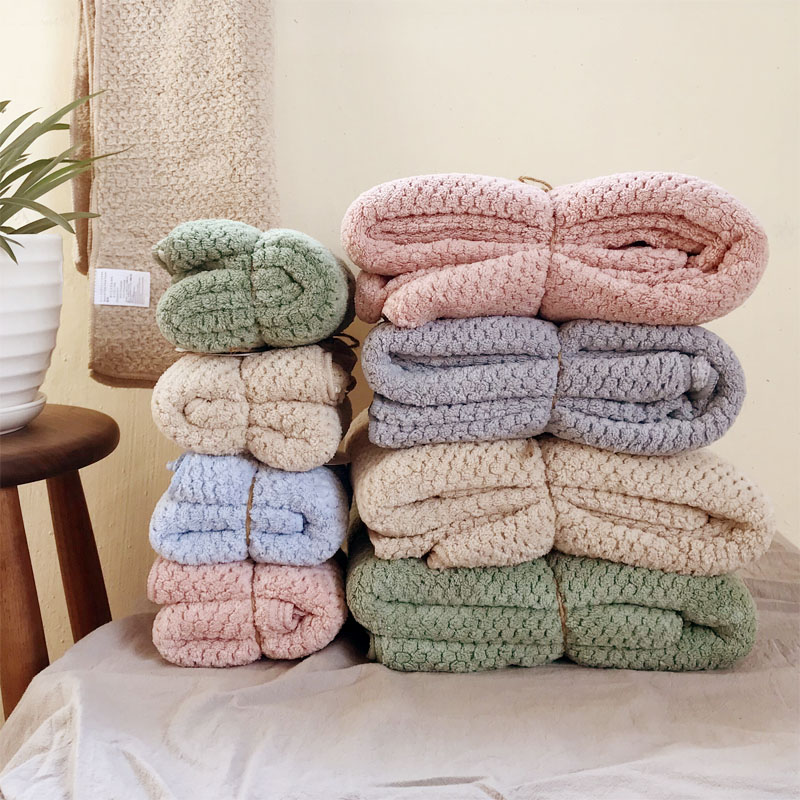 Japanese gp towel Bath towel three-piece set Male and female adults children couples household water absorption does not lose hair Net red