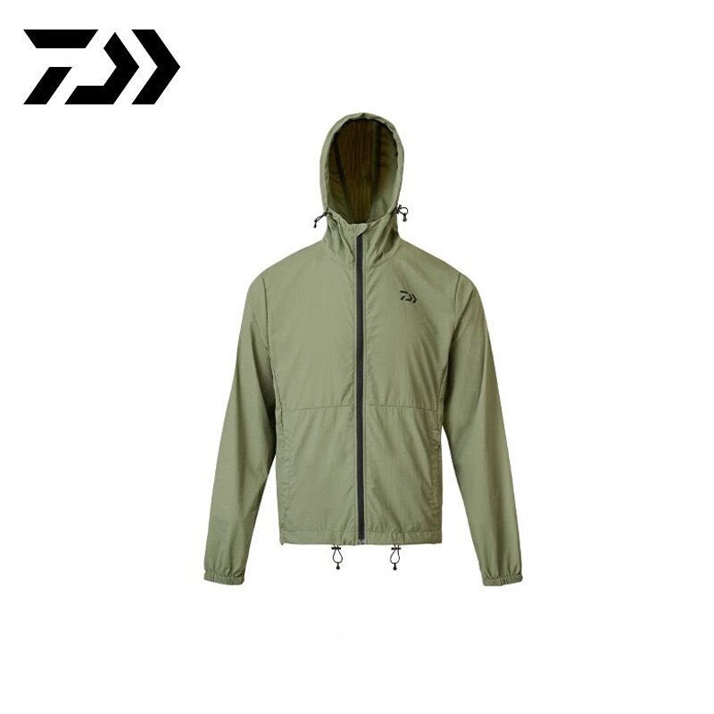Daiwa25 New Model 6025 Daiwa Sun Protection Clothing 5065 Graphene Skin Clothing Thin Antibacterial Fishing Clothing