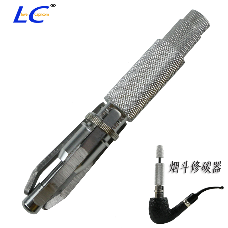 LC tobacco lovecapricorn six-edge carbon fireworks pipe cleaning tool accessories for palm men gift