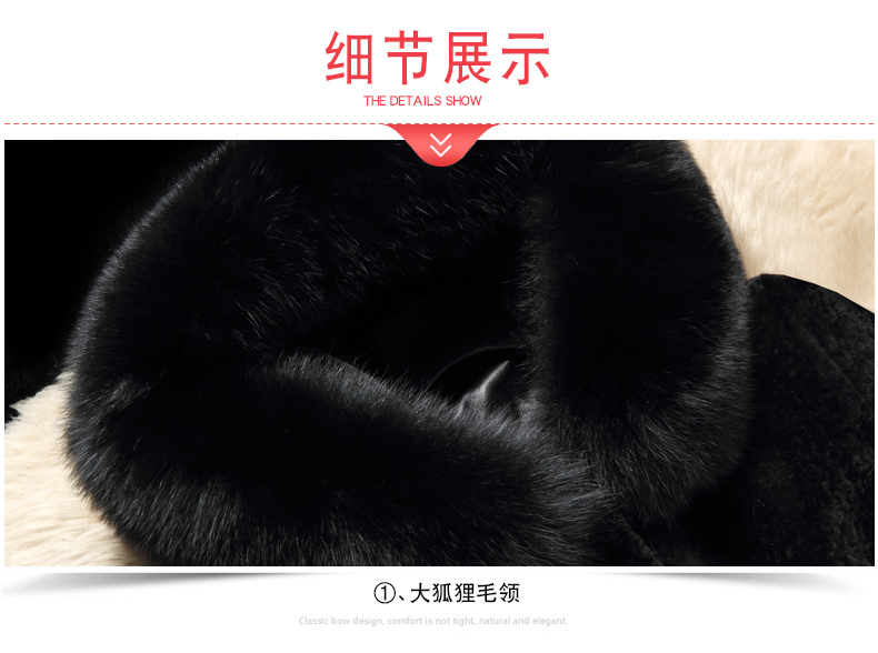 Cừu xén lông nữ phần dài 2018 mới Haining fox fur trùm đầu một chống mùa fur coat kích thước lớn áo khoác lông cừu nữ