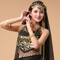 New Indian dance performance accessories stage Watch performance headgear belly dance necklace earrings bracelet accessories