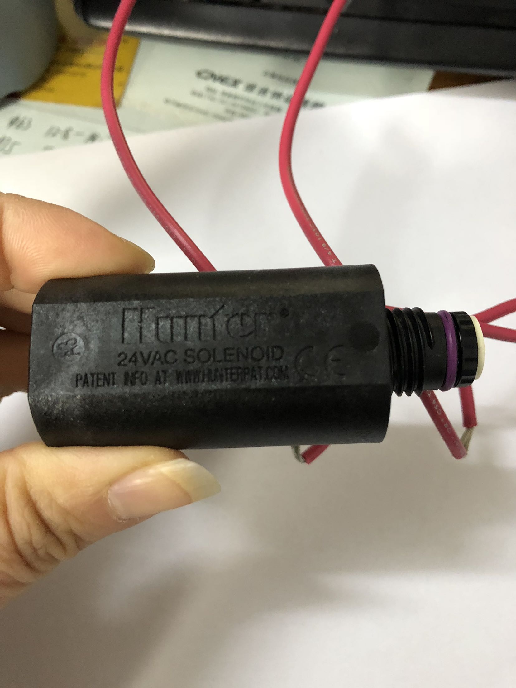 US Hunter Electromagnetic Head 24V AC Solenoid Valve Accessories Hunter PGV Electromagnetic Coil 9V DC