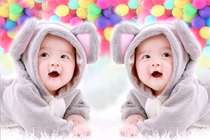 Big Fat Doll Painting Baby Poster Wall Sticter Year Painting Poster Baby Male Girl Pregnant Woman WEDDING BEDHEAD PICTURE