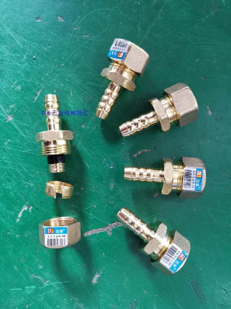 Foshan Day Fung Gas Aluminium plastic pipe gas nozzle gas nozzle 1216 * 10 1014 * 10 aluminium plastic pipe gas nozzle