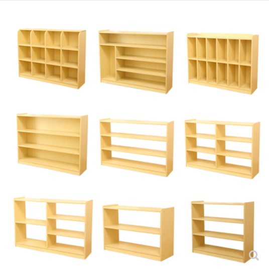 Kindergarten cabinet children's storage cabinet combination area locker early education center toy finishing cabinet school bag shoe cabinet