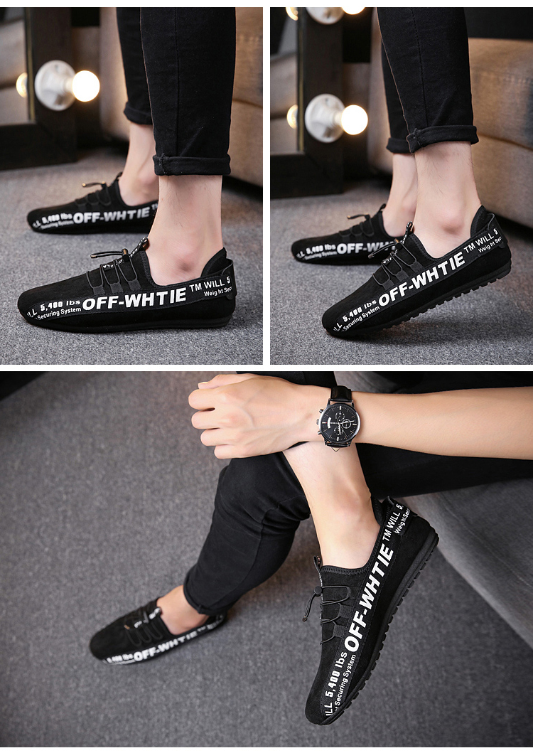Mùa xuân 2019 nam giới xã hội giản dị Hàn Quốc giày nam một bàn đạp lười biếng Bắc Kinh cũ giày đậu Hà Lan giày thể thao adidas