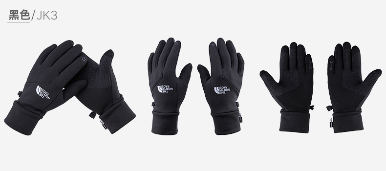 TheNorthFace North Găng tay cho phụ nữ Màn hình cảm ứng ấm áp ngoài trời Mới | 3KPP - Găng tay găng tay len