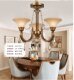 Bai De Shi Te Waltz European and American Retro Luxury Living Room Villa Chandelier with Three, Eight, or Nine Heads for Dining Room Clearance Sale