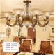 Bai De Shi Te Waltz European and American Retro Luxury Living Room Villa Chandelier with Three, Eight, or Nine Heads for Dining Room Clearance Sale