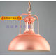Modern American, European, and Nordic Pastoral Style Baide Shite Golden Bell Restaurant and Bar Front Desk Personalized Art Pendant Light