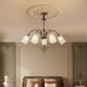 American-Style Living Room Chandelier, Retro French-Style, Mid-Century Style, Main Light for the Hall, Romantic and High-End Designer Lighting Fixtures