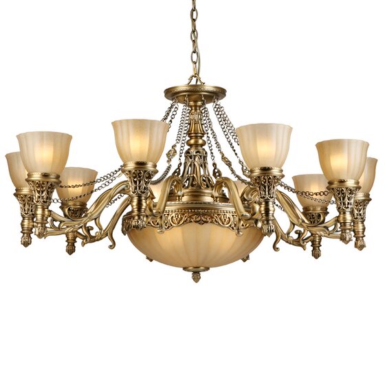Baide Shite European-Style American Country-Style Royal 6-Head Living Room Chandelier Fp10568 European-Style Luxury Chandelier