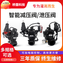 Adjust the pressure reducing force Farmland greenhouse dustproof road greening Manual explosion-proof pressure relief automatic control solenoid valve
