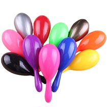 Games Refuelling Props Children Plastic Sand Hammer Sand Bell Sand Ball Rattle Game Party Music Teaching Aids Toys