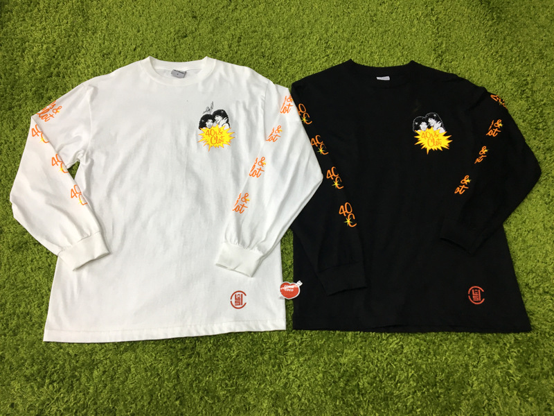 [coker现货]Clot x 40S Shorties巴黎限定爆炸头 edc亲签 长袖T恤