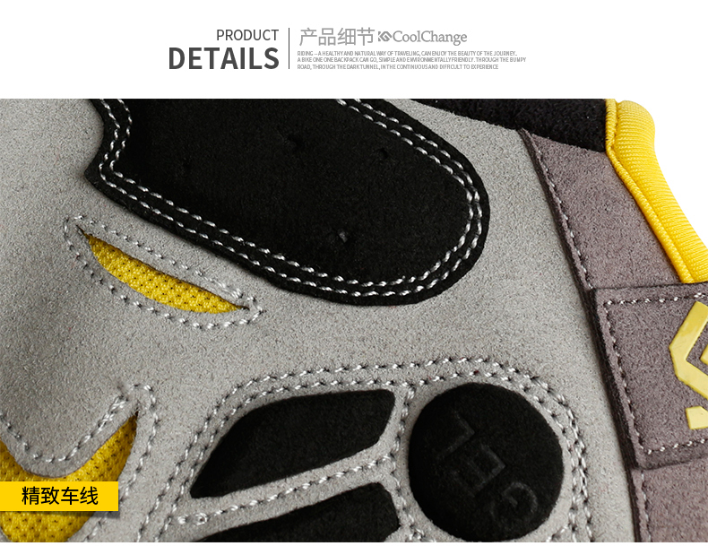 Gants pour vélo mixte COOLCHANGE - Ref 2242839 Image 32