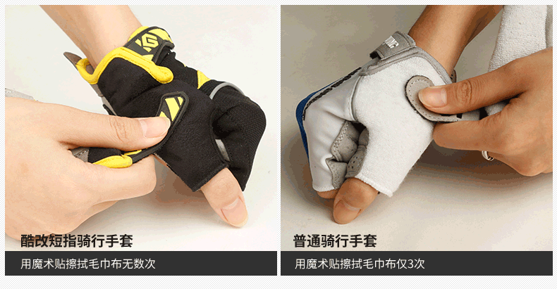 Gants pour vélo mixte COOLCHANGE - Ref 2242839 Image 21