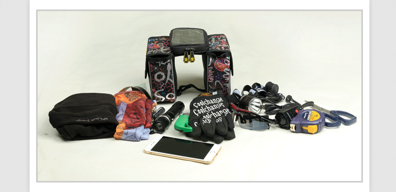 Sacoche pour vélo mixte COOLCHANGE - Ref 2211414 Image 9