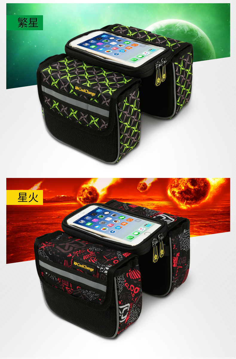 Sacoche pour vélo mixte COOLCHANGE - Ref 2211414 Image 30