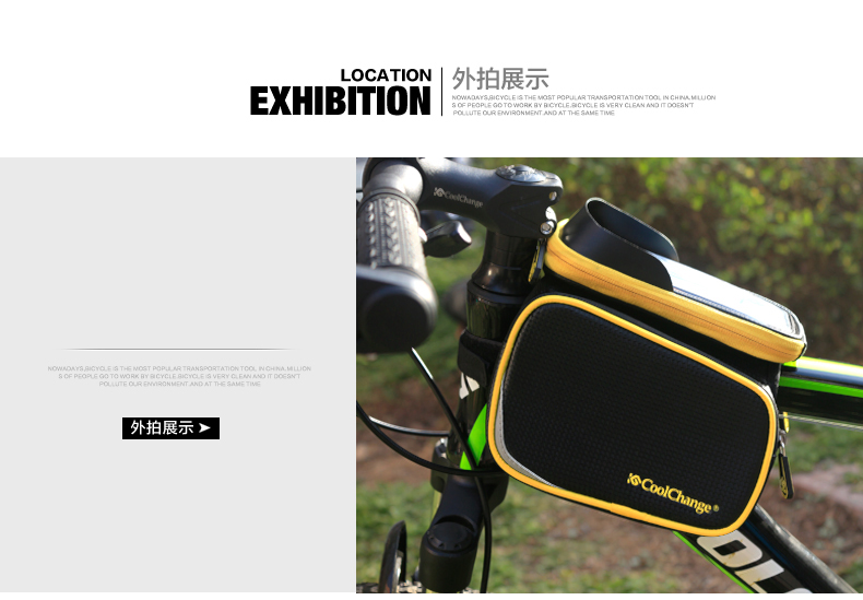 Sacoche pour vélo mixte COOLCHANGE - Ref 2233200 Image 56