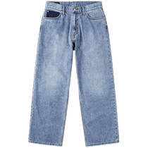 Lee shopping malls 24th early autumn new product 602 loose straight-leg medium light blue mens jeans LMB246602203
